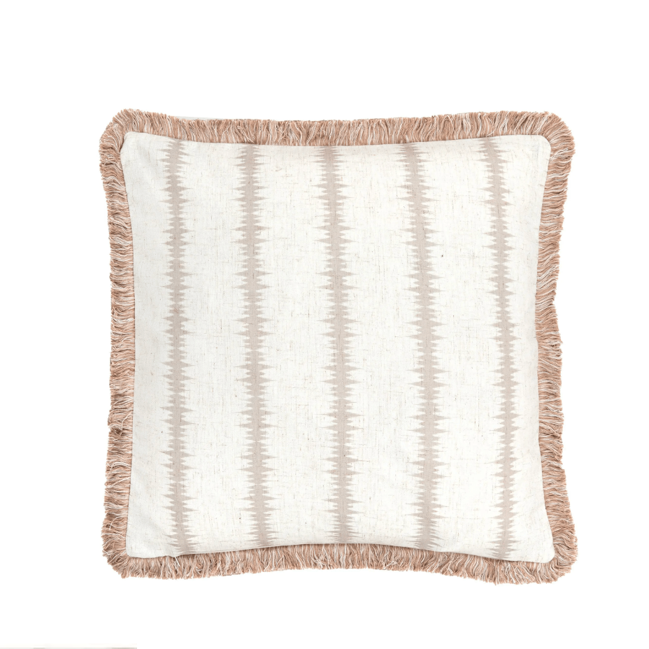 Naples Natural Cushion - Feather2 - Duck Barn Interiors
