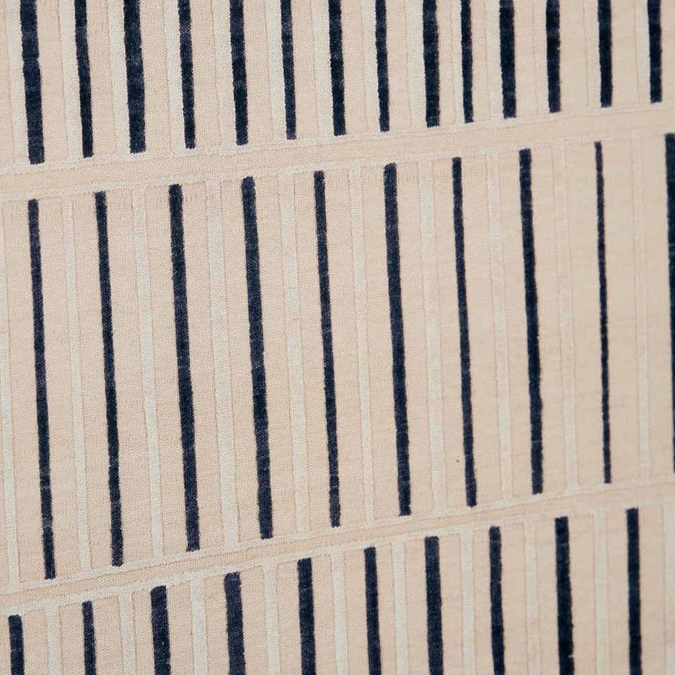 Natural Abstract Black Stripe Pattern Canvas6 - Duck Barn Interiors