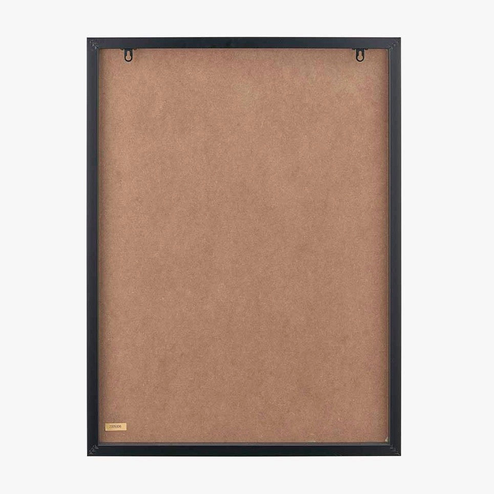 Natural Abstract Black Stripe Pattern Canvas4 - Duck Barn Interiors