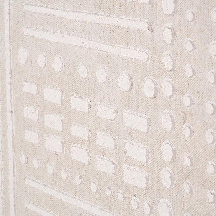 Natural Abstract Design Linen Canvas7 - Duck Barn Interiors
