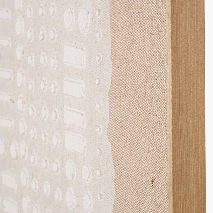 Natural Abstract Design Linen Canvas6 - Duck Barn Interiors