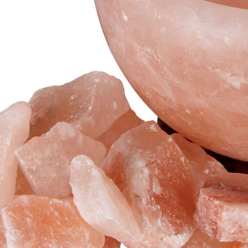 Nepal Bowl Salt Lamp4 - Duck Barn Interiors