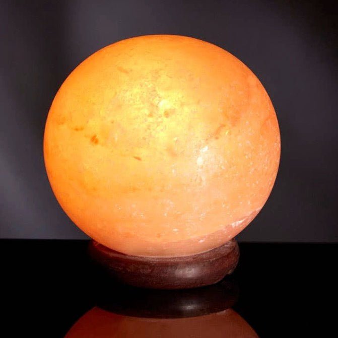 Nepal Orb Salt Lamp2 - Duck Barn Interiors