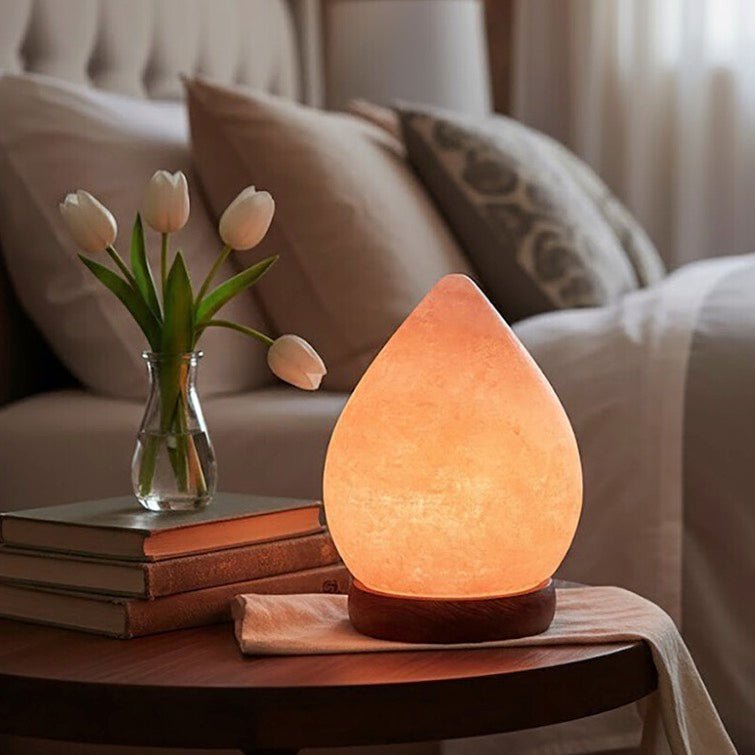 Nepal Teardrop Salt Lamp1 - Duck Barn Interiors