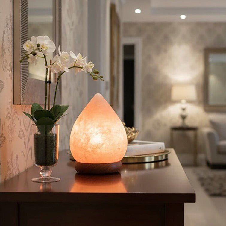 Nepal Teardrop Salt Lamp4 - Duck Barn Interiors