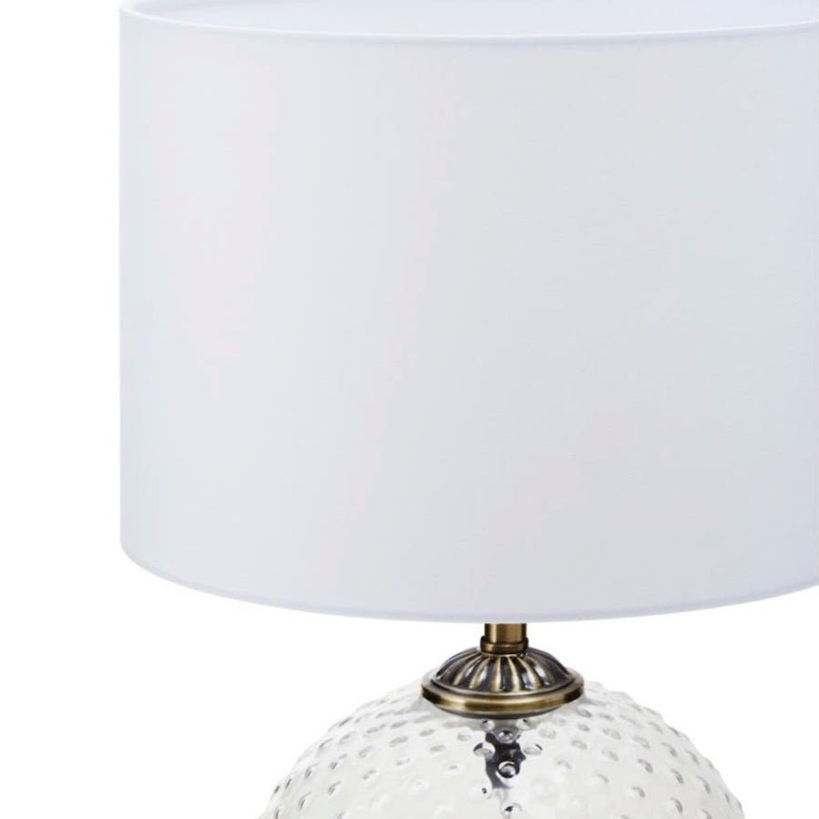 Noa Clear Glass Table Lamp3 - Duck Barn Interiors