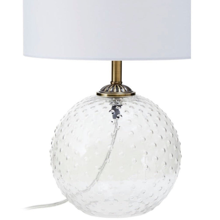 Noa Clear Glass Table Lamp4 - Duck Barn Interiors