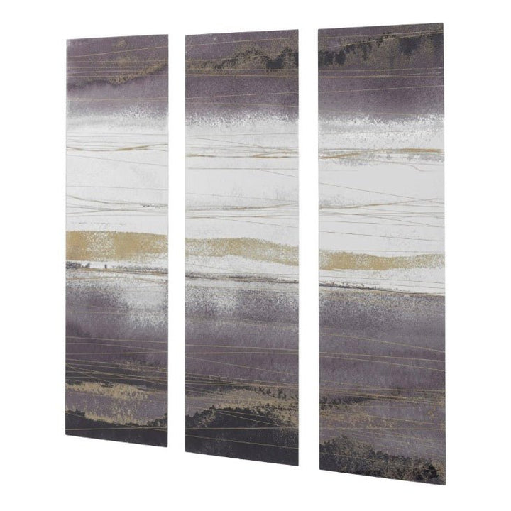 Noir Sands Triptych Art by Adelene Fletcher2 - Duck Barn Interiors