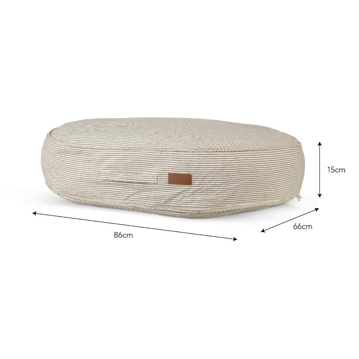 Oaklands Pet Cushion Bed - Two Sizes8 - Duck Barn Interiors