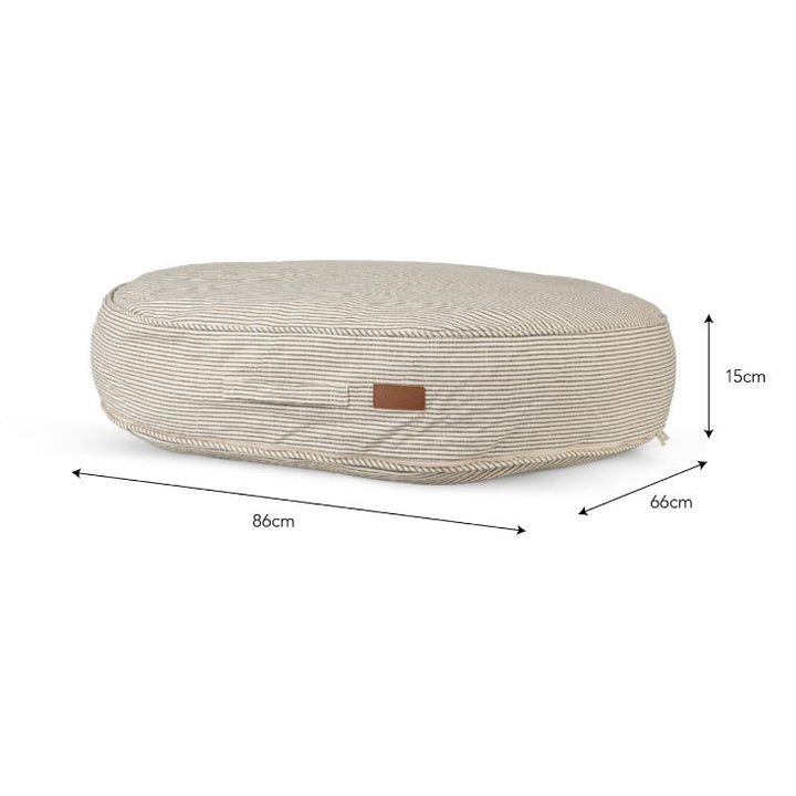 Oaklands Pet Cushion Bed - Two Sizes8 - Duck Barn Interiors