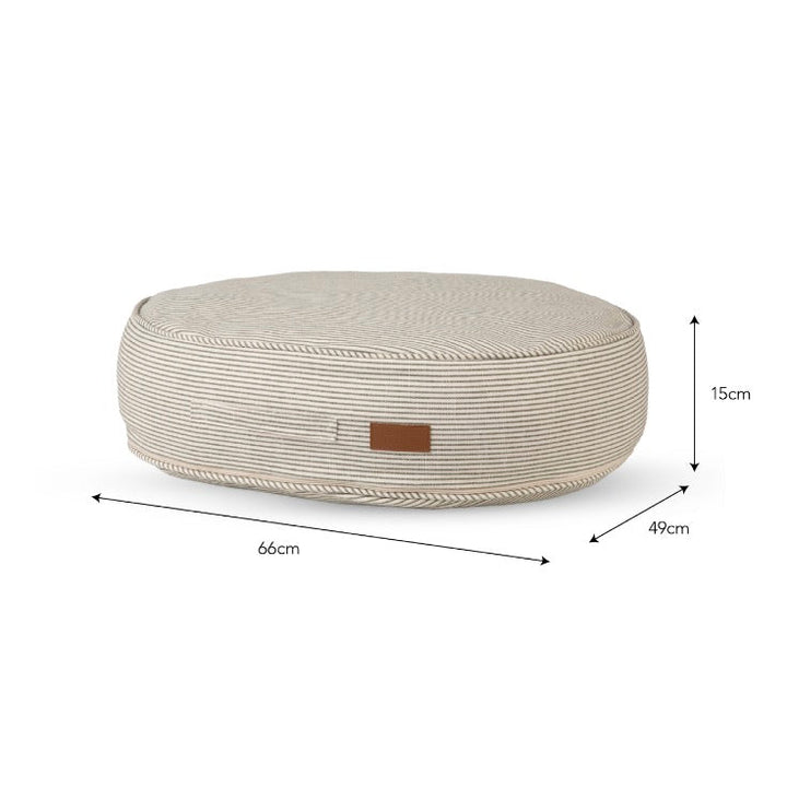 Oaklands Pet Cushion Bed - Two Sizes6 - Duck Barn Interiors