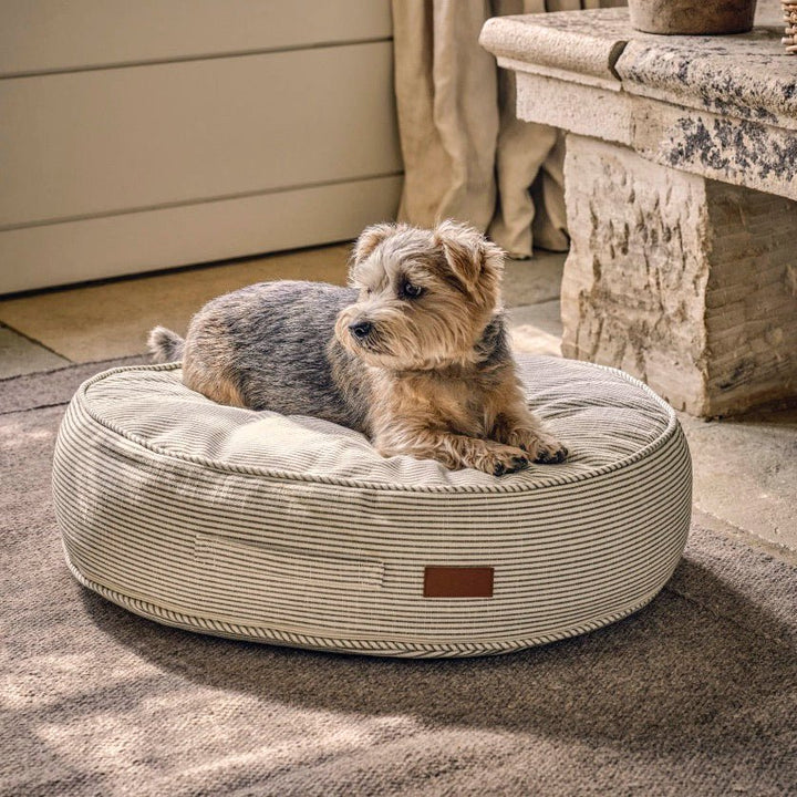 Oaklands Pet Cushion Bed - Two Sizes1 - Duck Barn Interiors