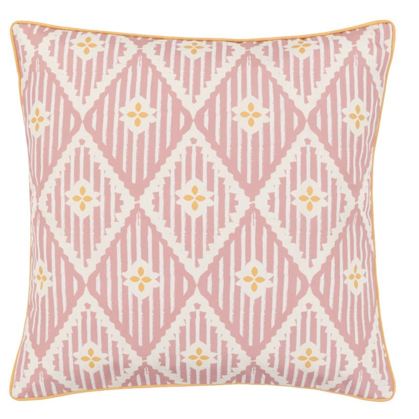 Oasis Outdoor Cushion - Pink1 - Duck Barn Interiors