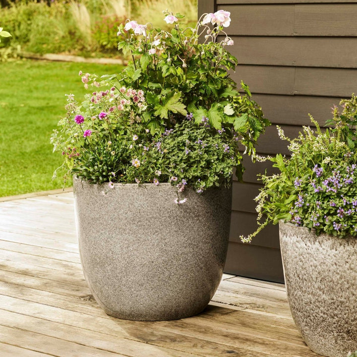 Oddington Glazed Ceramic Planter2 - Duck Barn Interiors
