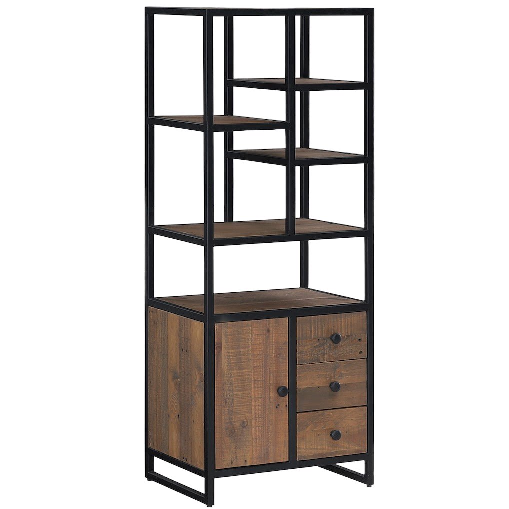 Ooki Modular Tall Unit With Doors and Shelving1 - Duck Barn Interiors