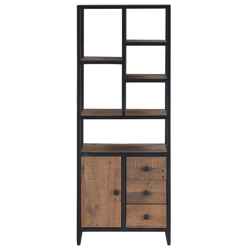 Ooki Modular Tall Unit With Doors and Shelving2 - Duck Barn Interiors
