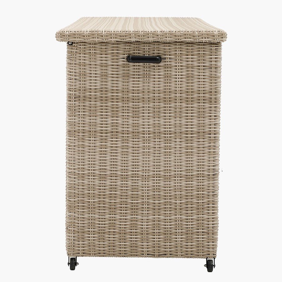 Outdoor Large Cushion Storage Box - Sandy Beige5 - Duck Barn Interiors