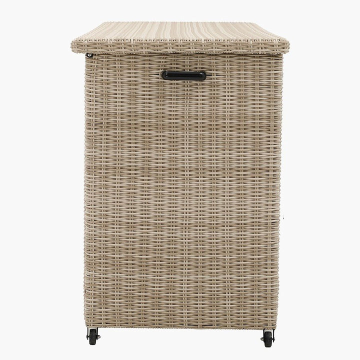 Outdoor Large Cushion Storage Box - Sandy Beige5 - Duck Barn Interiors