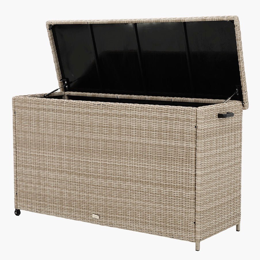 Outdoor Large Cushion Storage Box - Sandy Beige2 - Duck Barn Interiors
