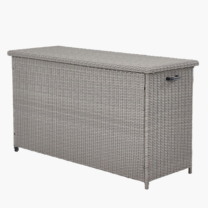 Outdoor Large Cushion Storage Box - Slate Grey6 - Duck Barn Interiors