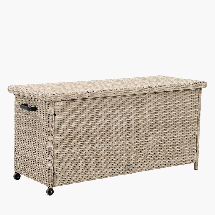 Outdoor Small Cushion Storage Box - Sandy Beige9 - Duck Barn Interiors