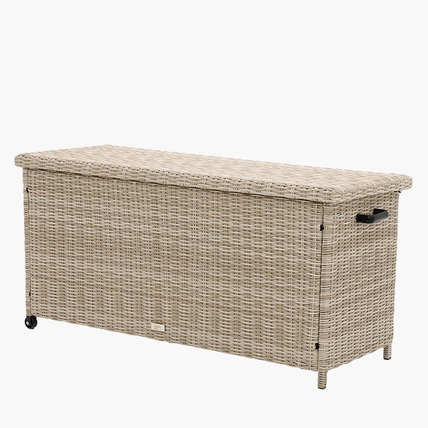 Outdoor Small Cushion Storage Box - Sandy Beige8 - Duck Barn Interiors