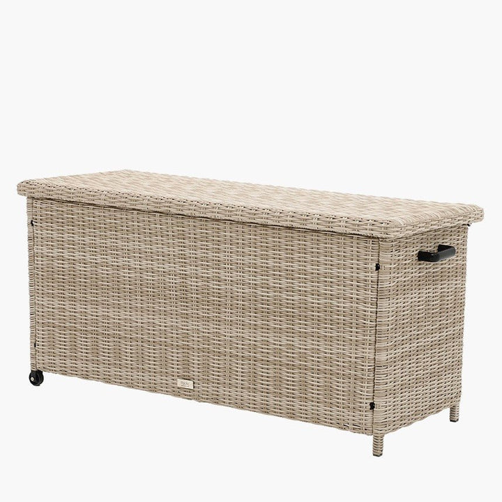Outdoor Small Cushion Storage Box - Sandy Beige8 - Duck Barn Interiors
