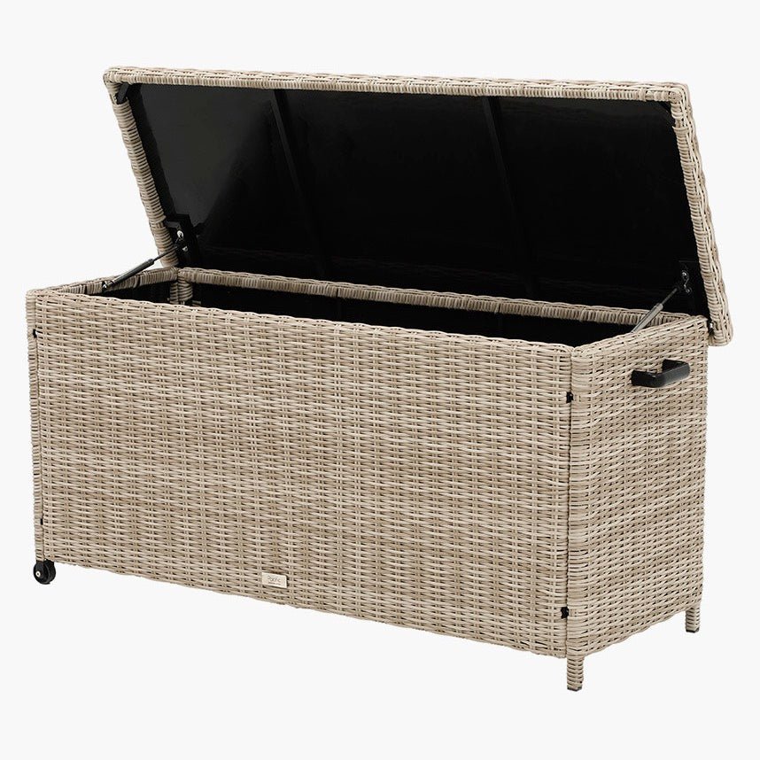 Outdoor Small Cushion Storage Box - Sandy Beige3 - Duck Barn Interiors