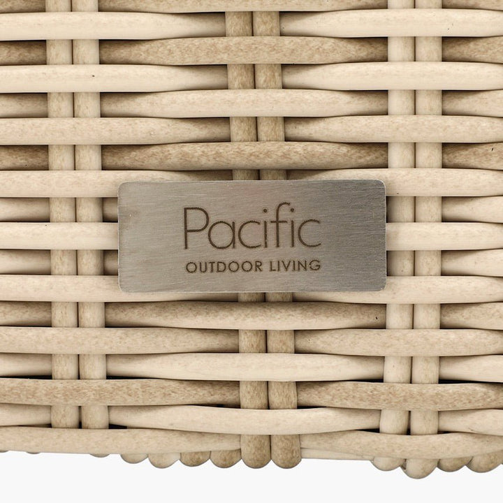 Outdoor Small Cushion Storage Box - Sandy Beige5 - Duck Barn Interiors