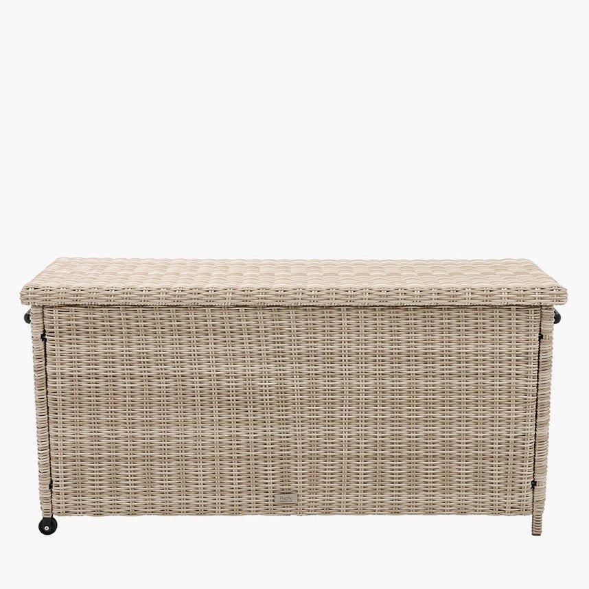 Outdoor Small Cushion Storage Box - Sandy Beige7 - Duck Barn Interiors