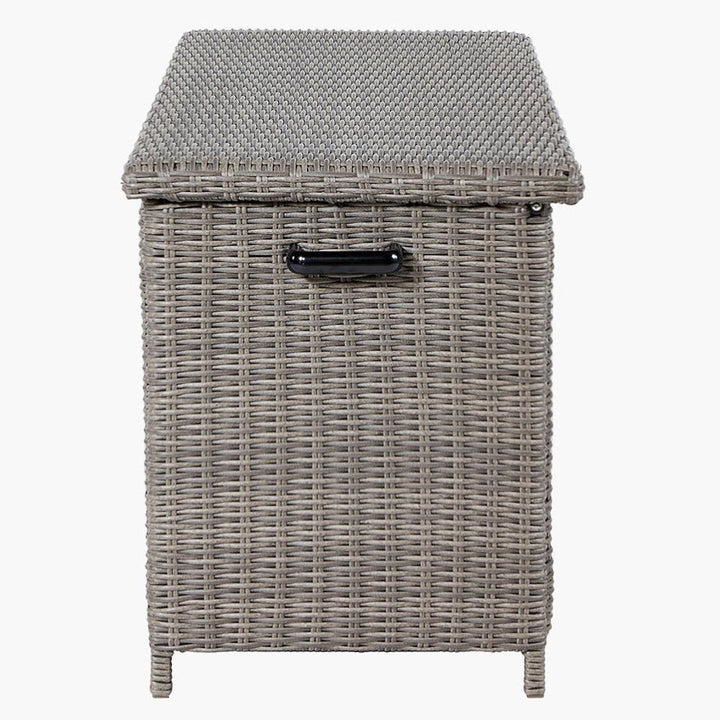 Outdoor Small Cushion Storage Box - Slate Grey3 - Duck Barn Interiors