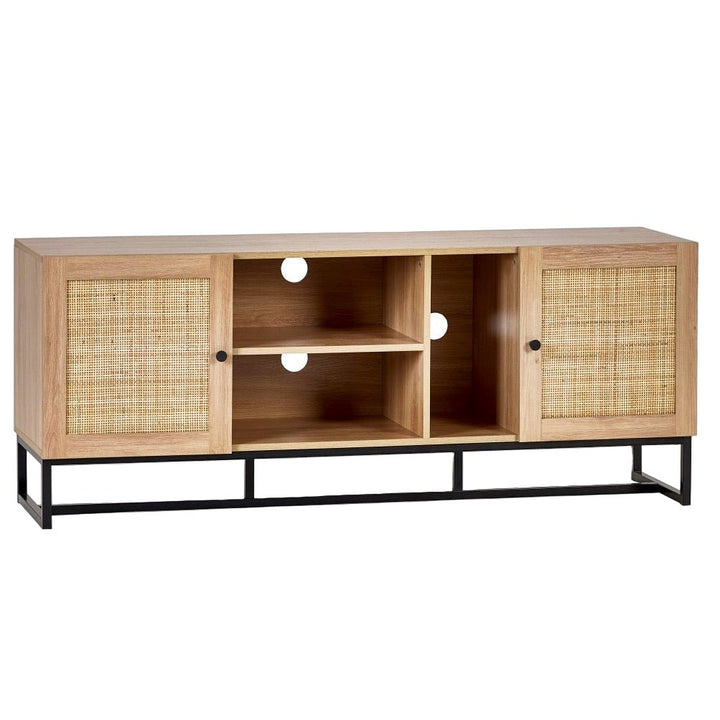 Padstow TV Unit - Oak1 - Duck Barn Interiors