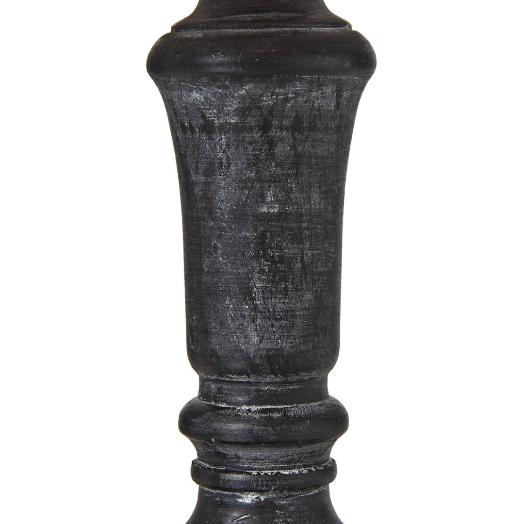 Palmyra Column Table Tamp With Linen Shade3 - Duck Barn Interiors
