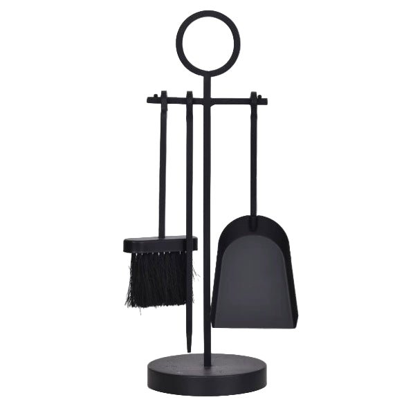 Paxford Fireside Tool Set - Black1 - Duck Barn Interiors