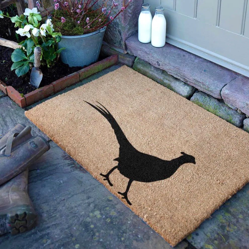 Pheasant Doormat - Extra Large1 - Duck Barn Interiors