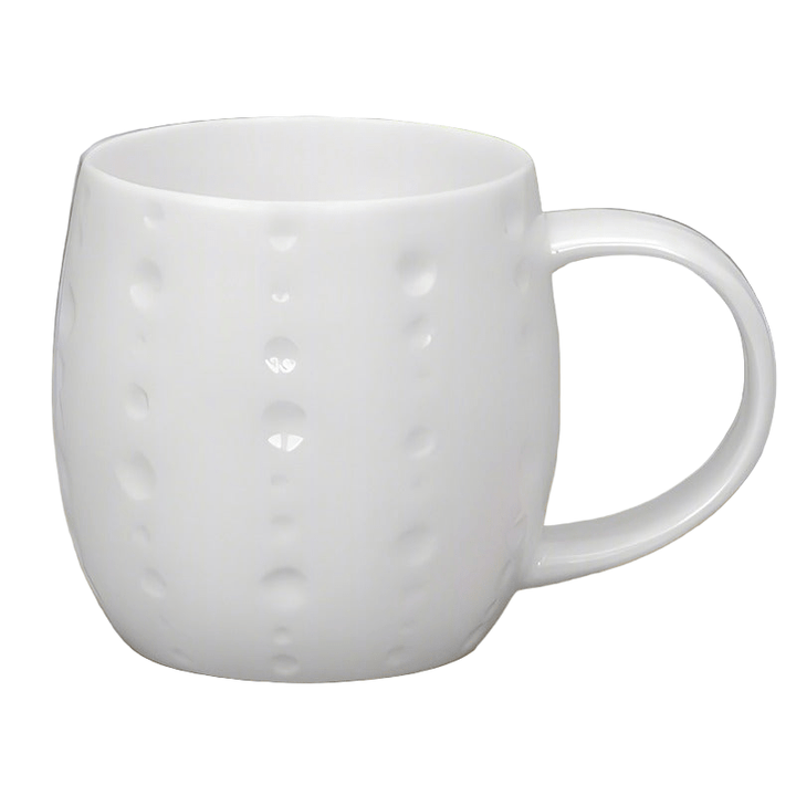 Plum Bubble White Bone China Mug1 - Duck Barn Interiors