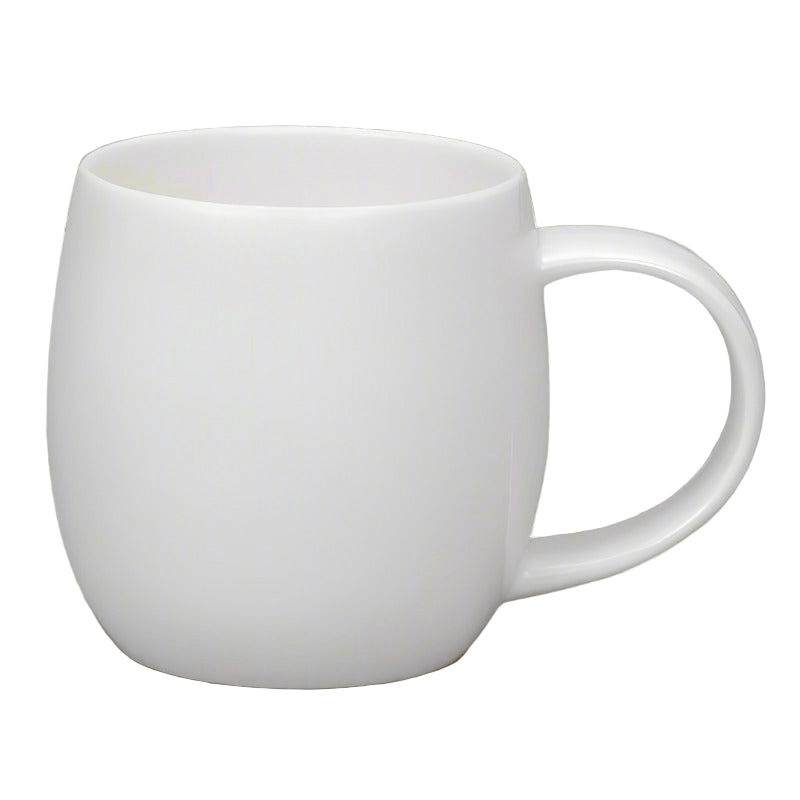 Plum Plain White Bone China Mug1 - Duck Barn Interiors