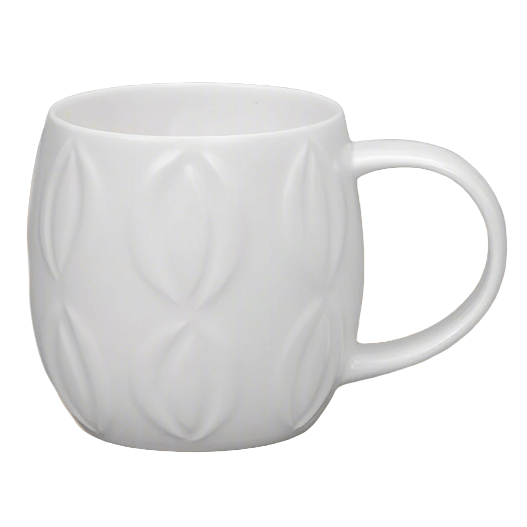 Plum Pod White Bone China Mug1 - Duck Barn Interiors