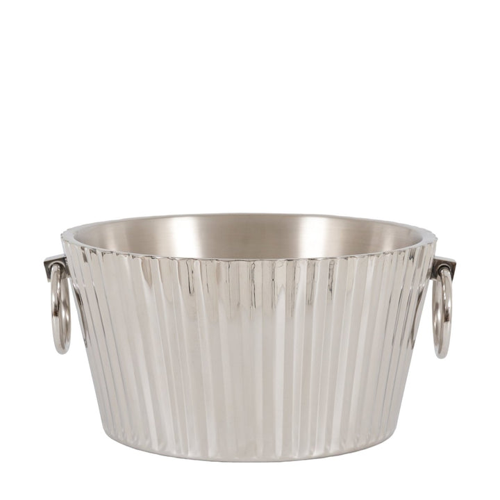 Polished Fluted Champagne Bucket5 - Duck Barn Interiors