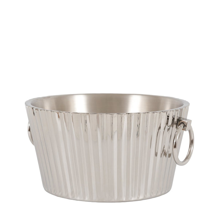 Polished Fluted Champagne Bucket6 - Duck Barn Interiors