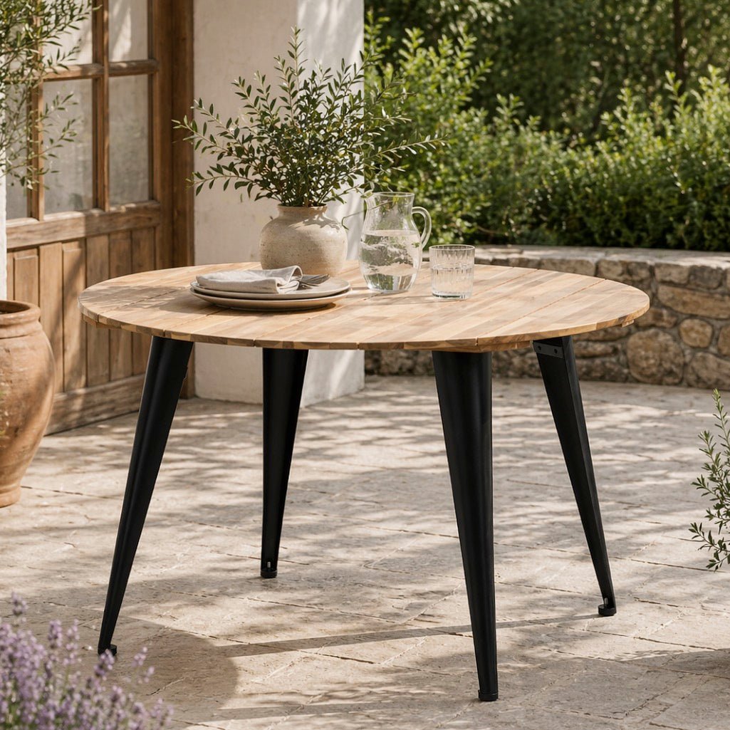 Ponza Round Dining Table - Seats 41 - Duck Barn Interiors