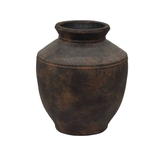 Portesham Vase - Antique Brown3 - Duck Barn Interiors