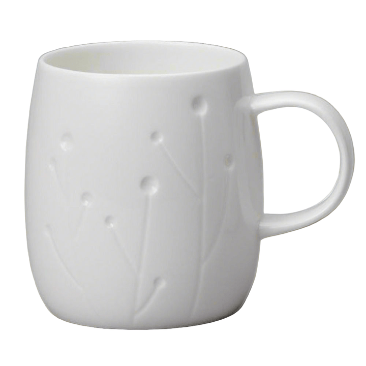 Quinto White Bone China Mug - Cotton1 - Duck Barn Interiors