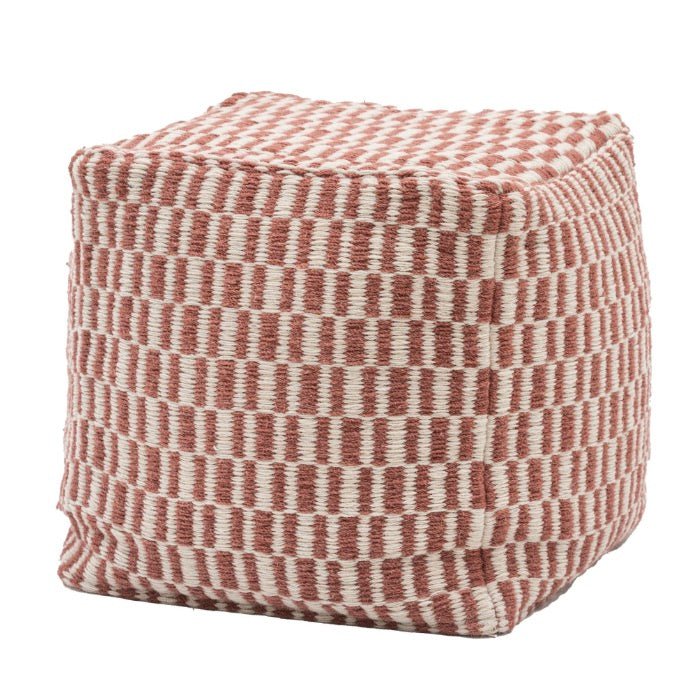 Rauma Square Pouffe - Nutmeg3 - Duck Barn Interiors