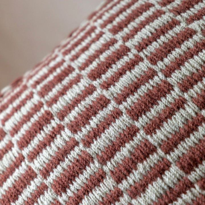 Rauma Square Pouffe - Nutmeg2 - Duck Barn Interiors