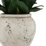 Real Touch White Orchid in Cement-Style Pot - 100cm5 - Duck Barn Interiors