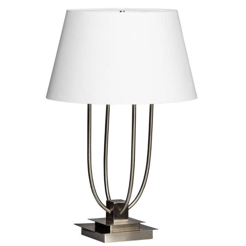 Regents Park Satin Nickel Finish Table Lamp