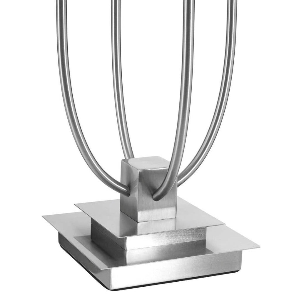 Regents Park Satin Nickel Finish Table Lamp2 - Duck Barn Interiors