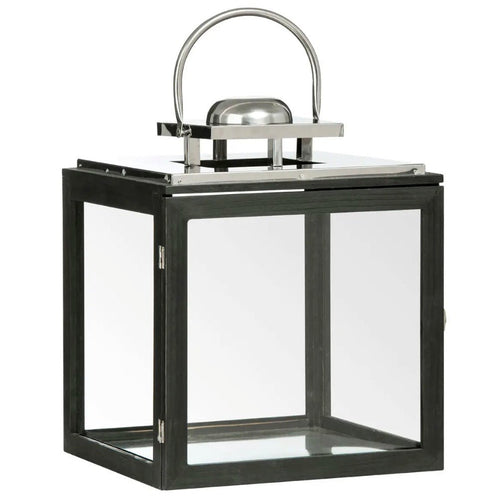 Regents Park Stainless Steel Lantern - Large
