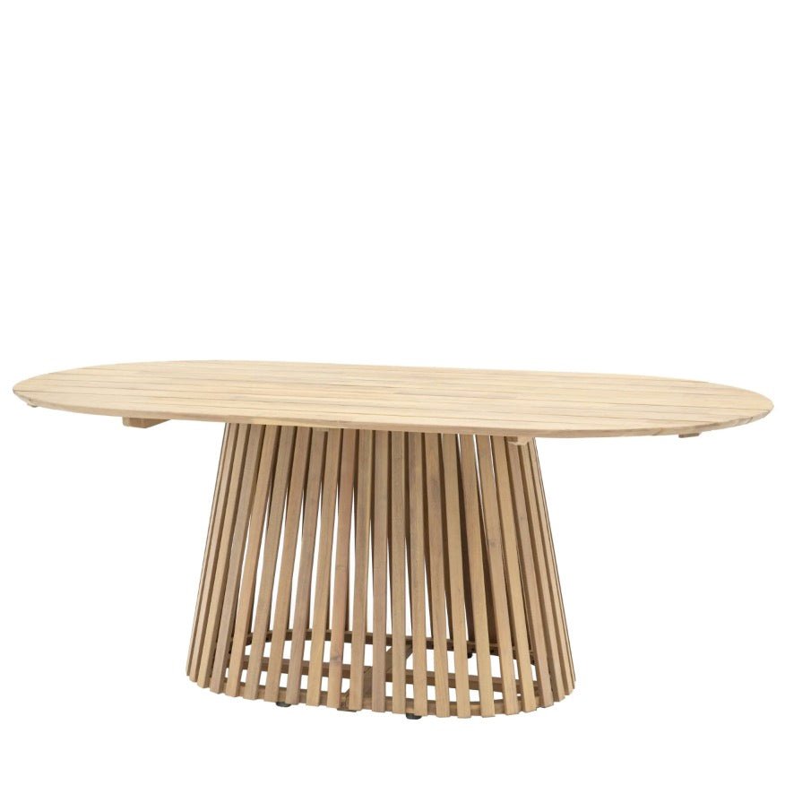 Rialto Oval Dining Table - Seats 65 - Duck Barn Interiors